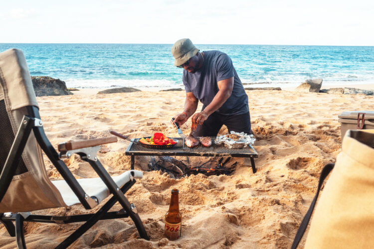 Why eat junk on a camping trip?